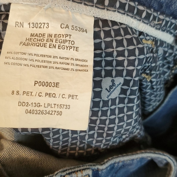 Lee platinumlabel jeans size 8 P - Picture 9 of 11